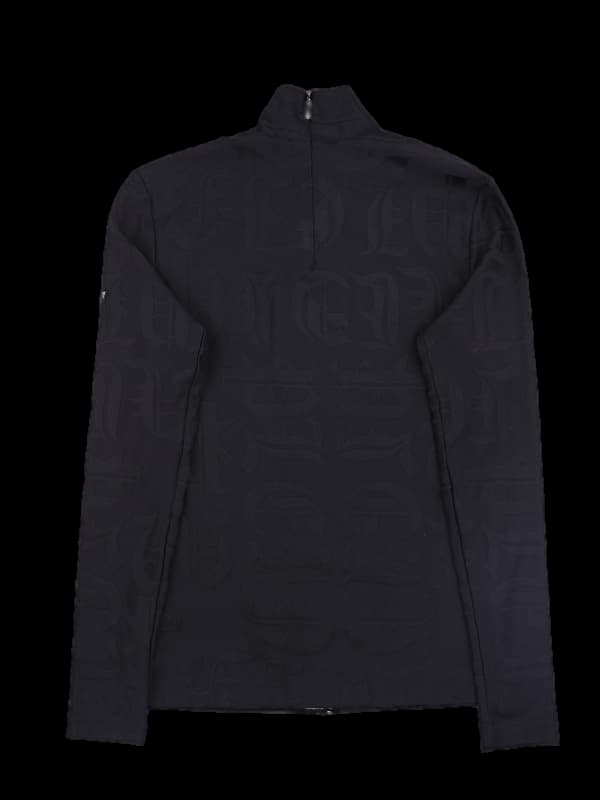 [새상품] 로고 패턴 하이넥 긴팔