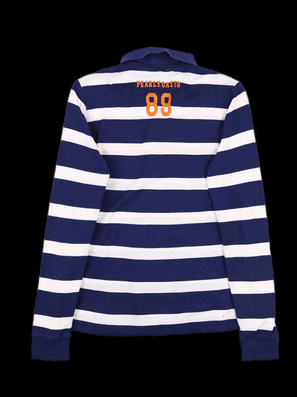 코튼 카라 긴팔 