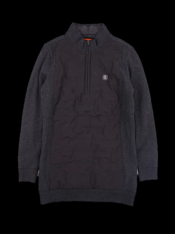 방풍 니트 긴팔집업 