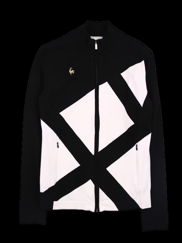 투칼라 니트 긴팔 집업 