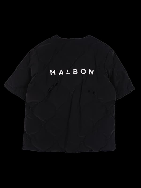 [남성] 버튼 반팔 패딩