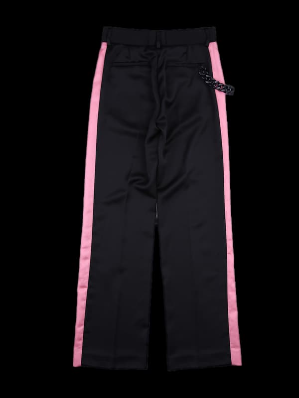  포인트 와이드 팬츠 