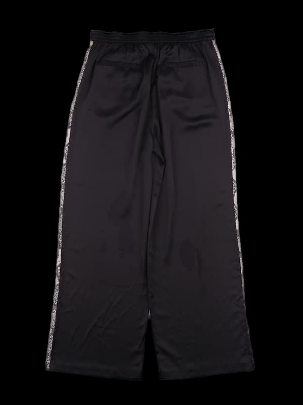 레이온 사이드 패턴 팬츠 