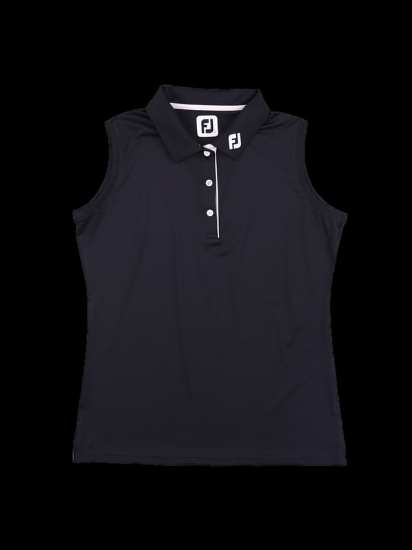 로고 민소매 카라티