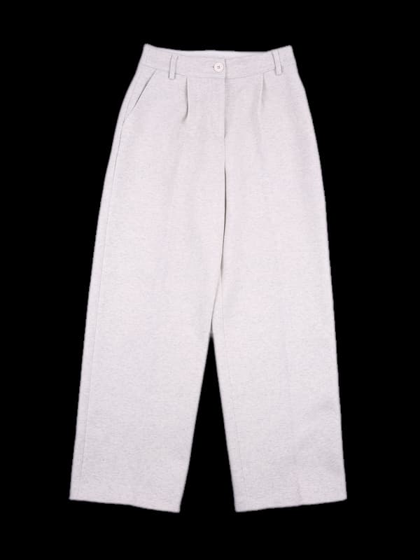코튼 와이드 팬츠