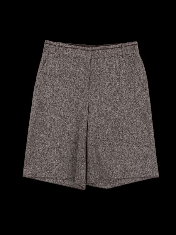 레이온 패턴 반바지 