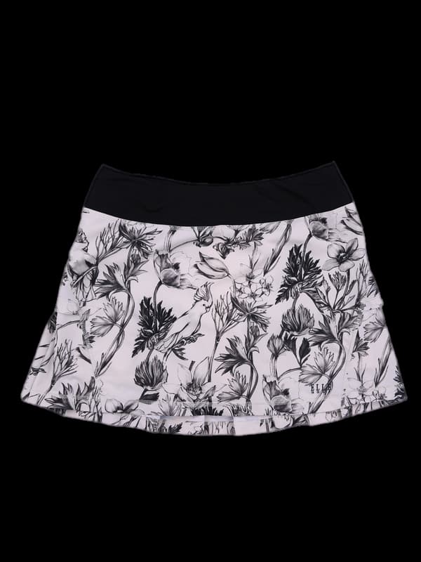 플라워 패턴 스커트