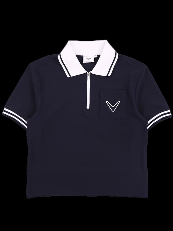 하프집업 반팔카라티