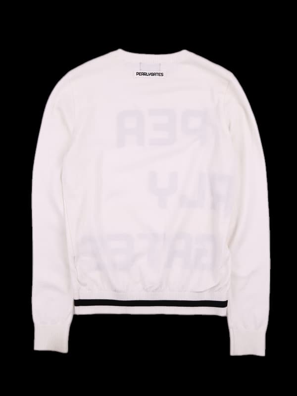 레이온 라운드 긴팔니트