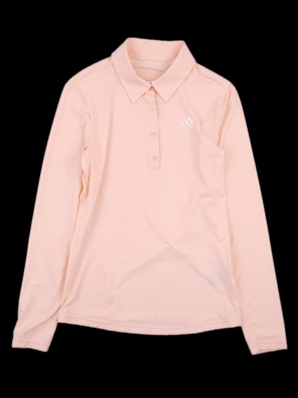 로고 기능성 카라 긴팔 