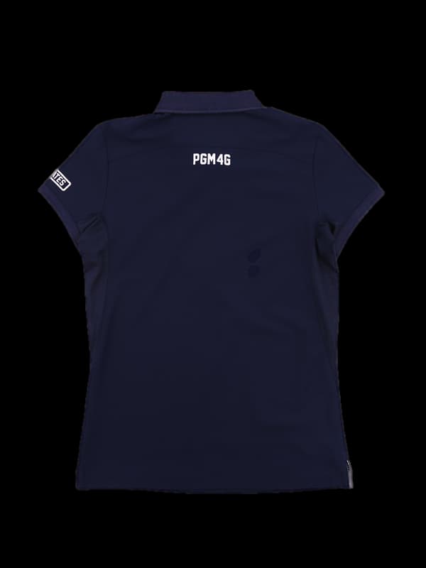 자수로고  카라 반팔