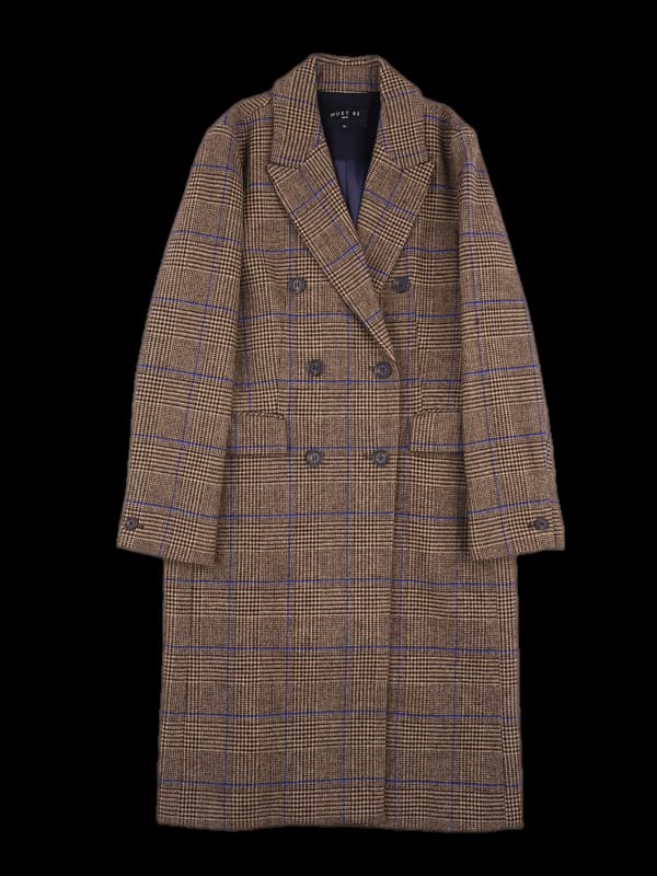 더블 브레스티드 코트