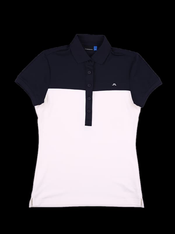 배색 반팔카라티