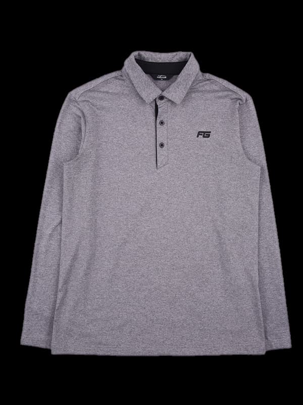 [남성] 기모 긴팔 카라티