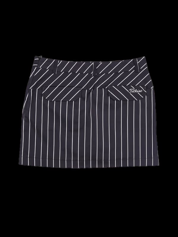 스트라이프 스커트