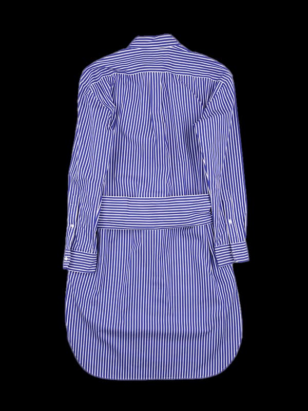 스트라이프 셔츠 원피스