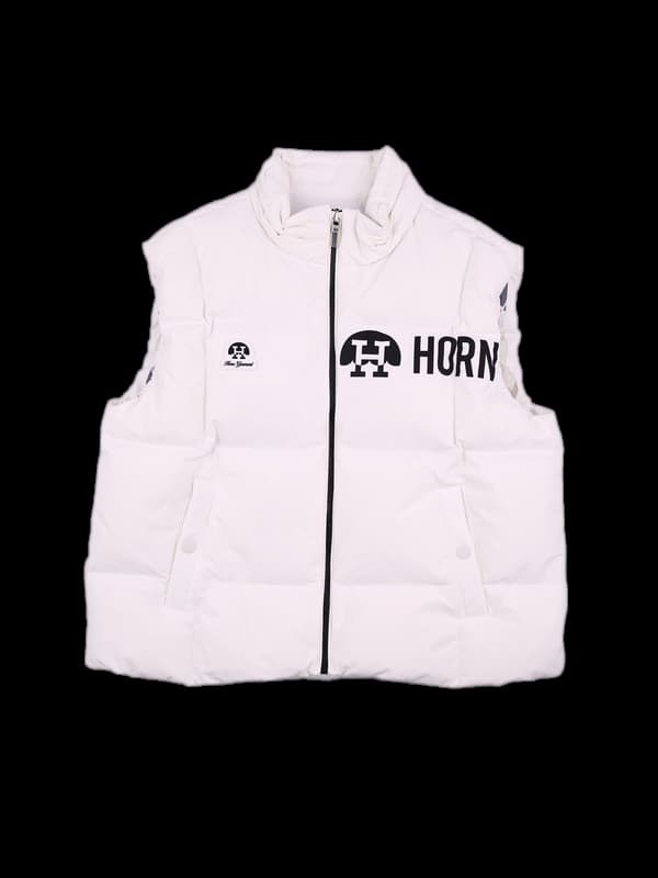 로고 패딩 베스트