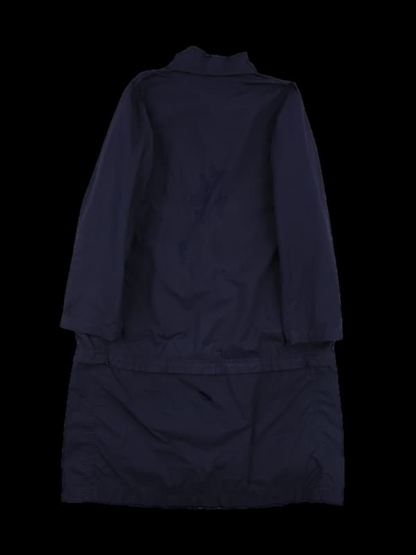 나일론 스트링 단추 코트 