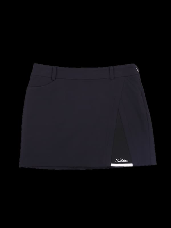 사선 미니 스커트