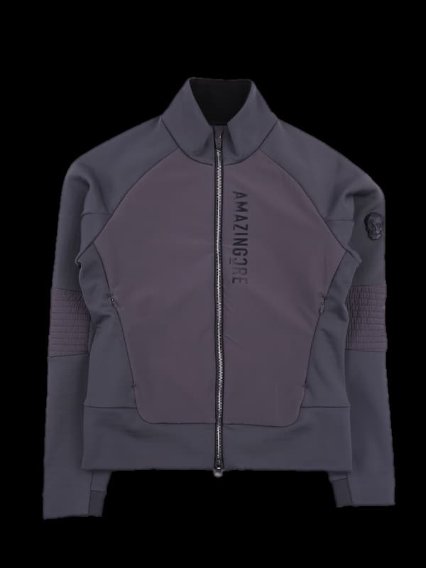 로고 기모 긴팔집업 