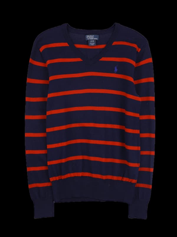 [키즈] 배색 긴팔 니트 