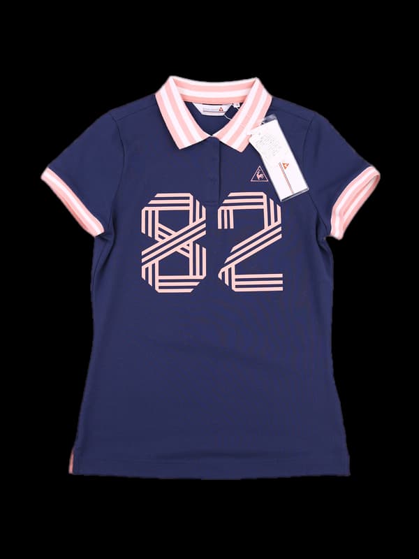 [새상품] 배색 반팔 카라