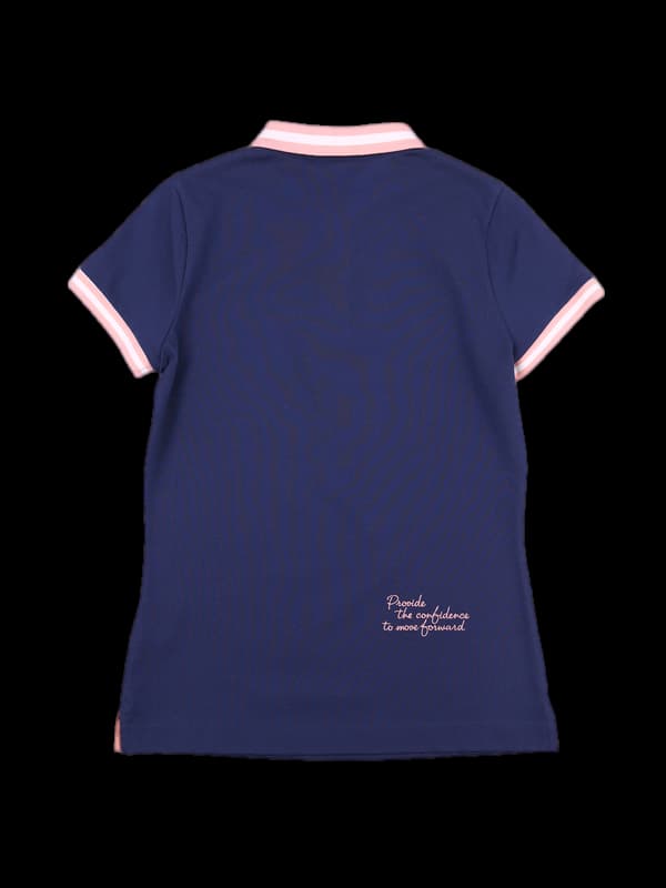 [새상품] 배색 반팔 카라