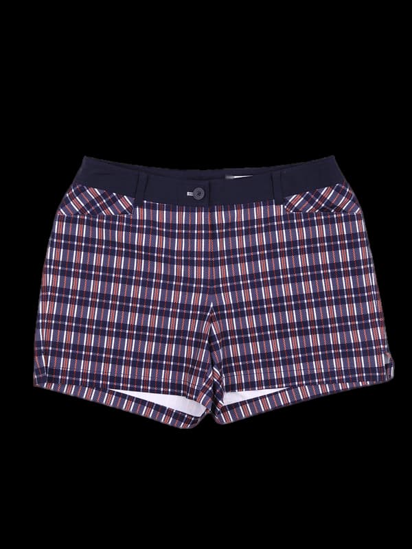 나일론 체크 반바지