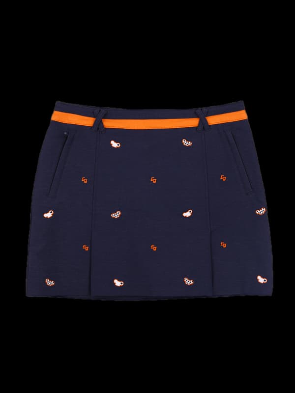 패턴 기모 스커트