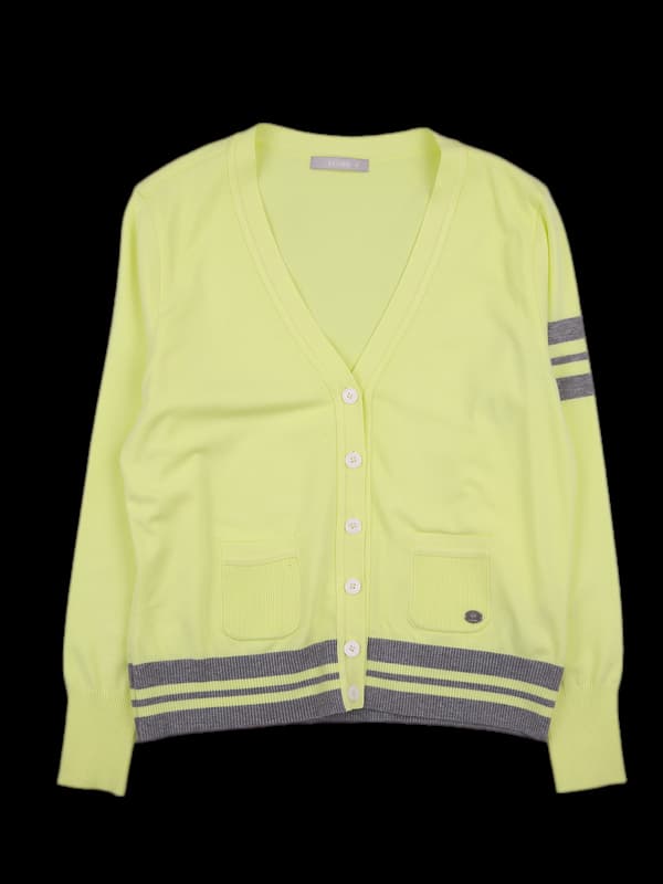  브이넥 긴팔 가디건