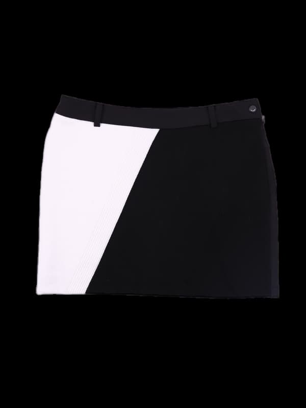 니트 방풍 스커트 