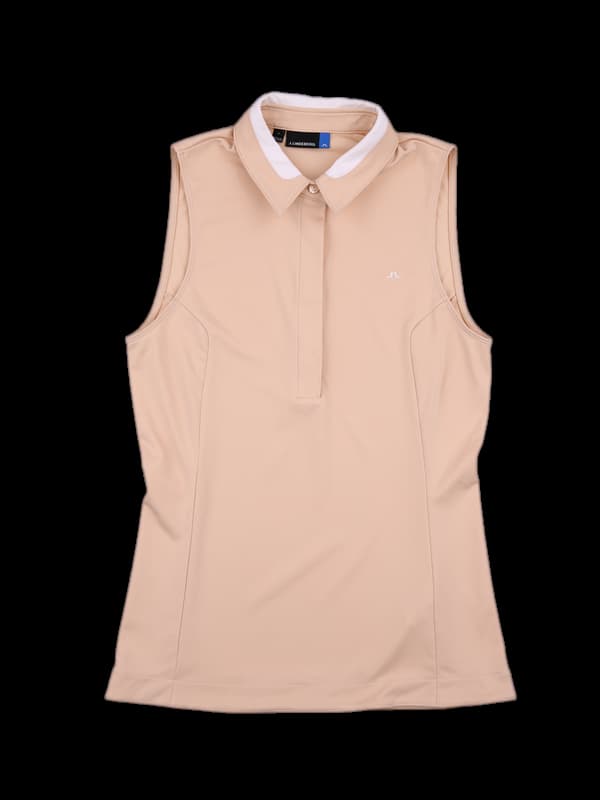 카라 슬림 민소매 