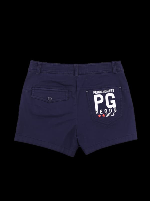 코튼 주름 스커트 팬츠