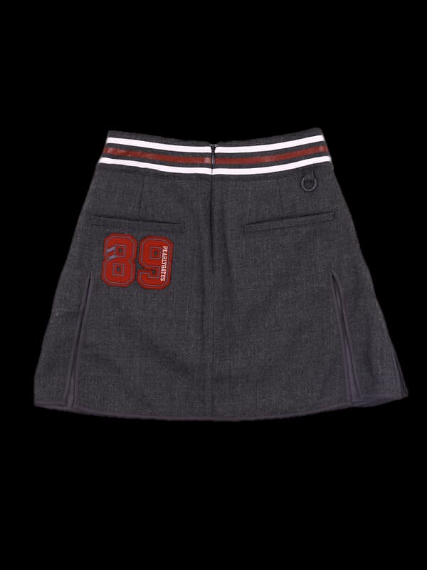 레이온 로고 스커트