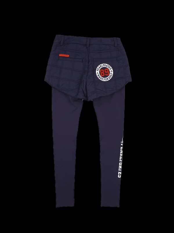 다운 레깅스 반바지 팬츠