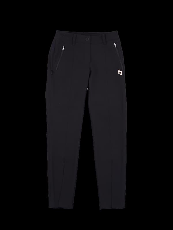 로고 트임 부츠컷 팬츠