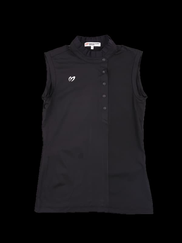 단추 골지 민소매