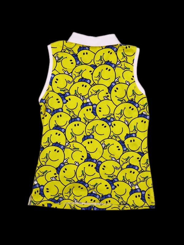 코튼 캐주얼 카라 민소매