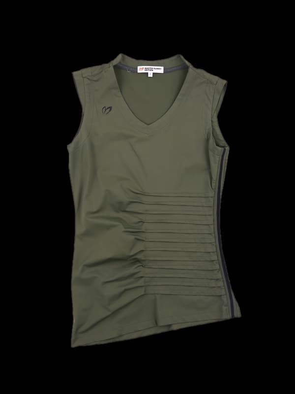 로고 사이드 포인트 민소매 