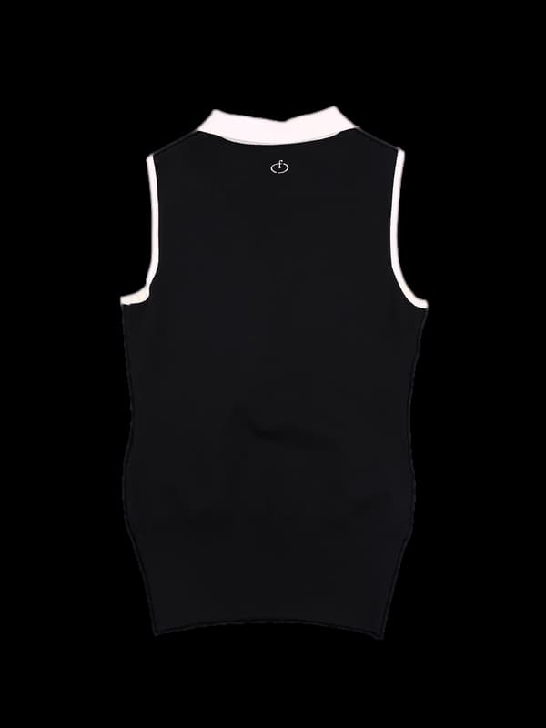 진주 포인트 민소매