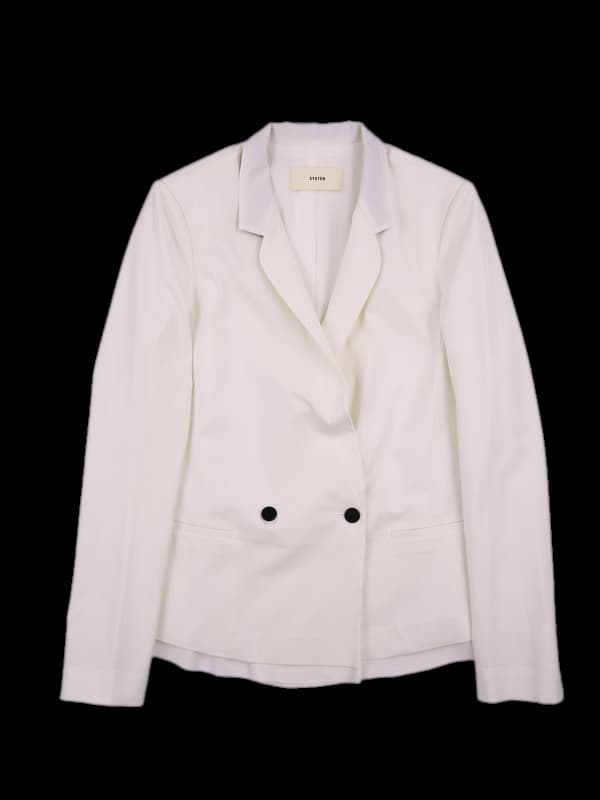 린넨 투버튼 자켓