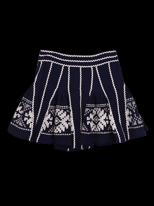 패턴 포인트 스커트