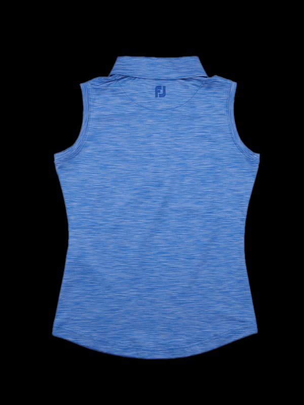 로고 카라 민소매 