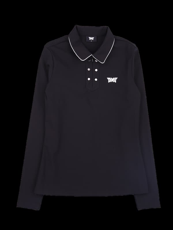 나일론 카라 긴팔