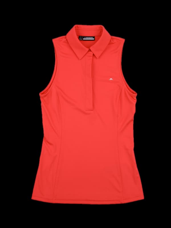 로고 카라 슬림 반팔 