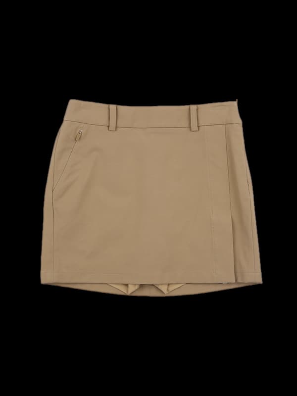 로고 밴딩 스커트 