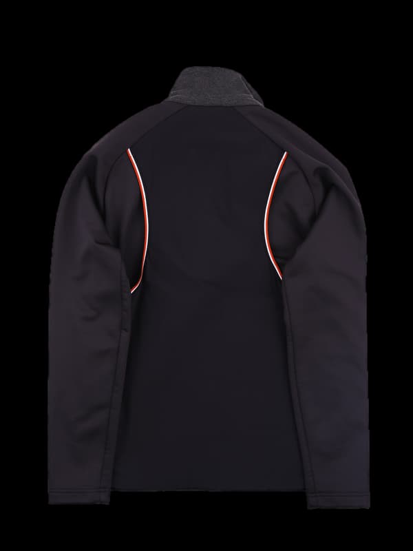 [남성] 배색 기모 긴팔집업 