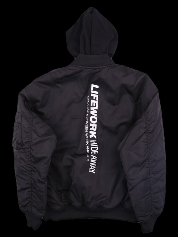 [남성] 후드 항공 점퍼