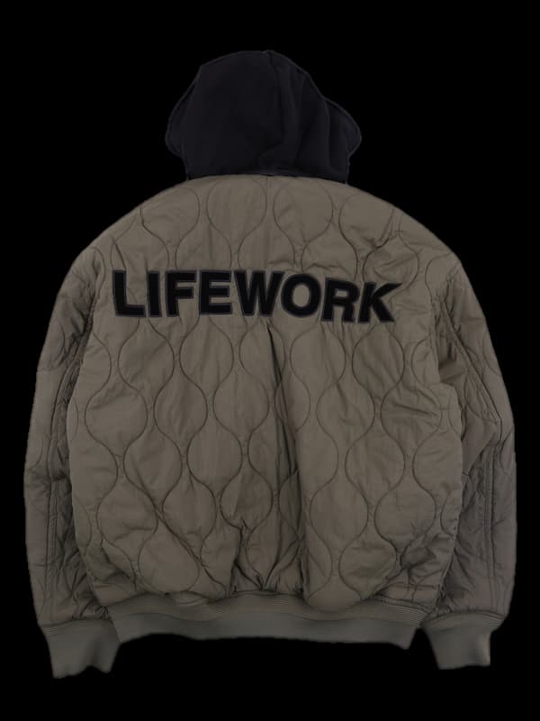 [남성] 후드 항공 점퍼