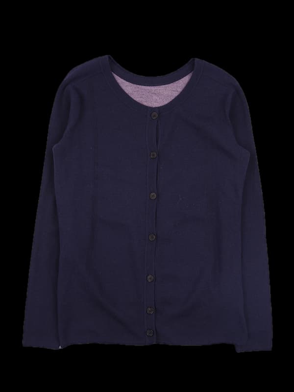 큐빅 포인트 긴팔가디건 